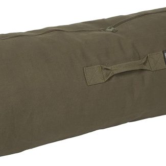 Deluxe Duffel Bag With Zipper For Gym, Travel, & Storage